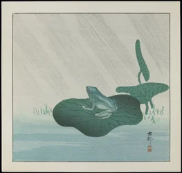 Frog in Rain, pre-1912